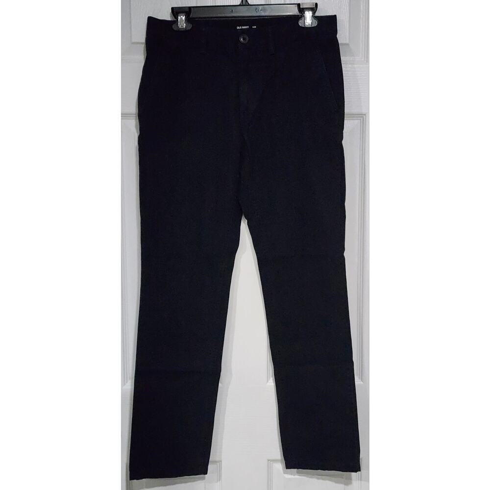 Old Navy Mens Slim Chino ~ Size 30x32, Black